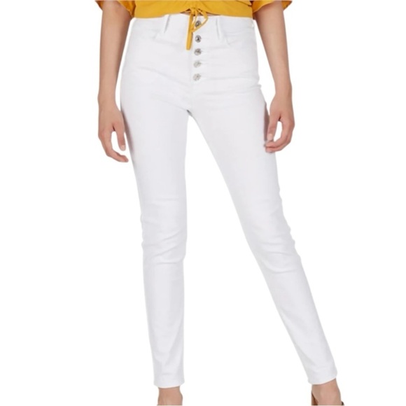 NWT NUMERO Verona High Rise Exposed Button Ankle Jeans Size 29 - Picture 1 of 3